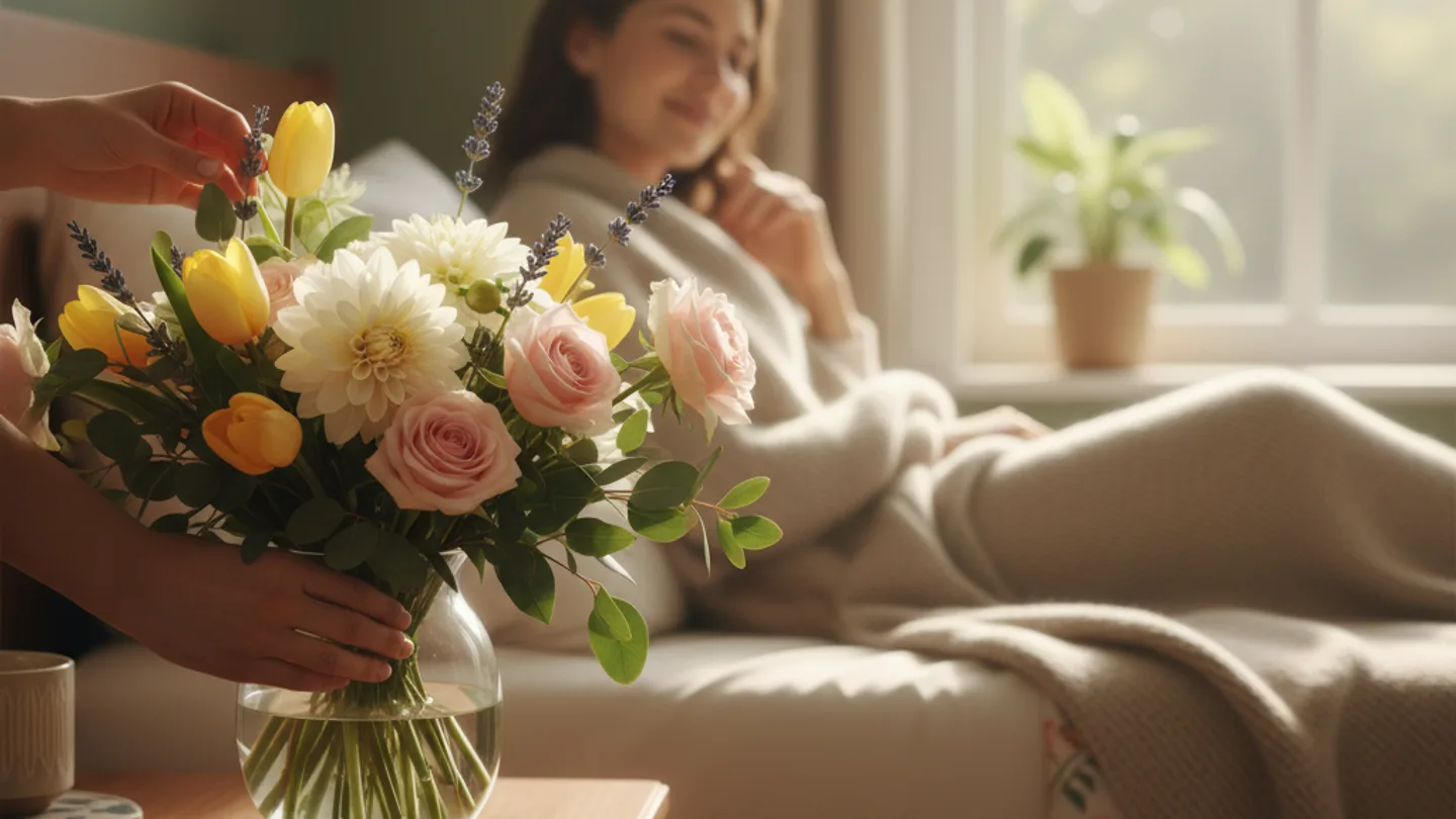 Beterschap wensen met bloemen: dit werkt echt
