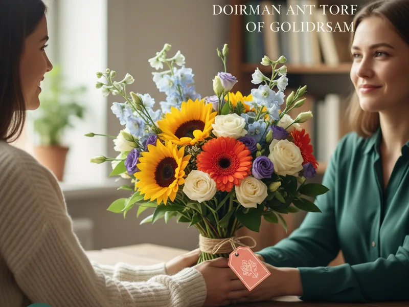 Deze bloemen passen bij een vertrekkende collega