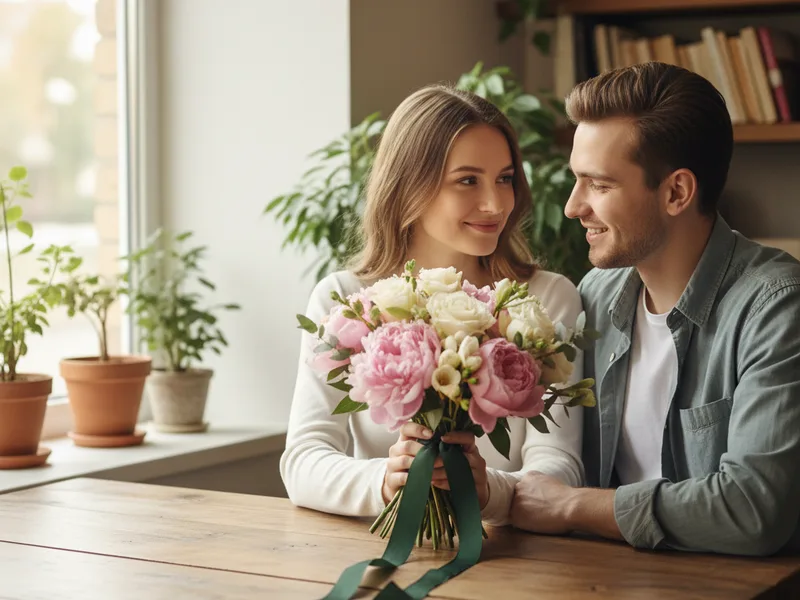 Welke bloemen passen bij een eerste date
