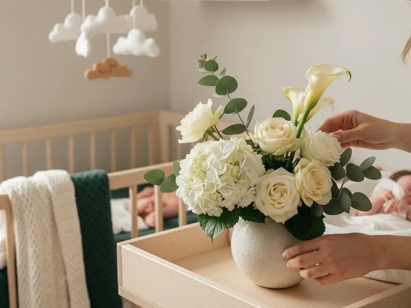 Geurarme bloemen voor in de babykamer