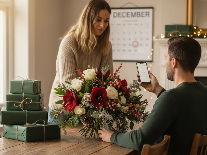 Op tijd bestellen in de drukke decemberweken