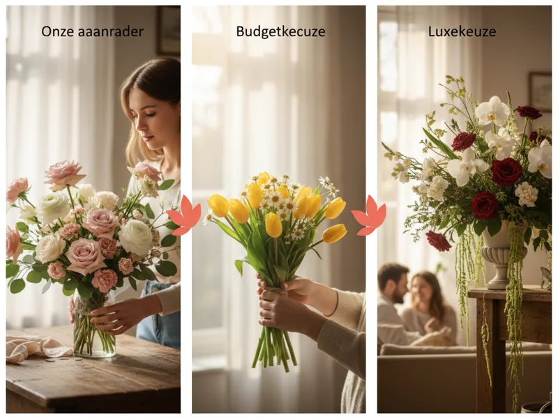 Onze aanrader, budgetkeuze en luxekeuze
