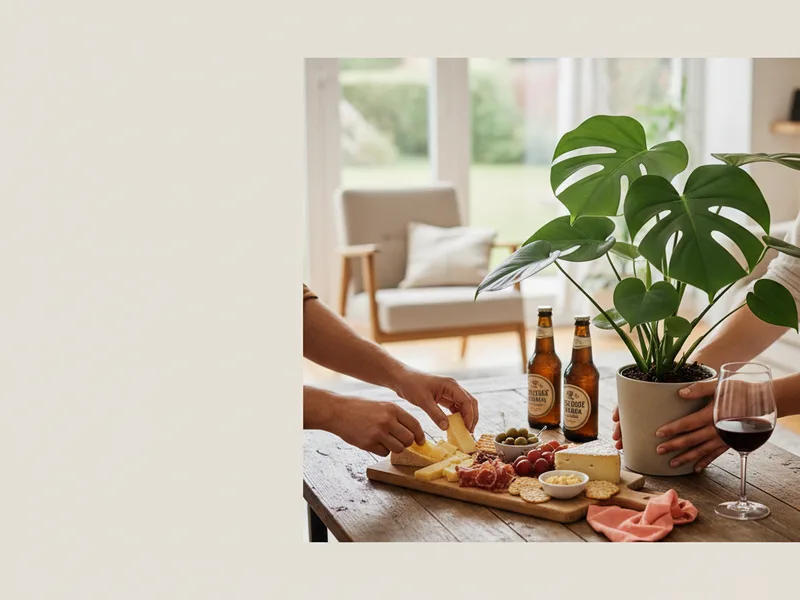 Wanneer een plant of borrelpakket beter is dan een boeket